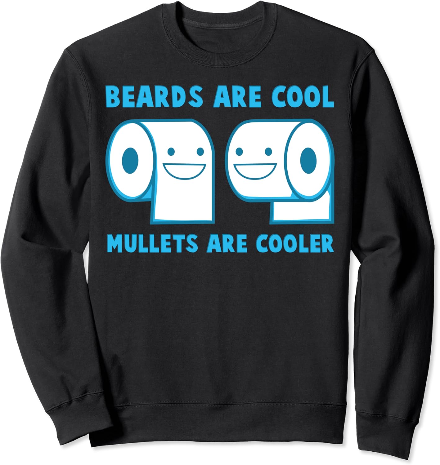 This Funny Mullet And Beards Toilet Paper Meme Sweatshirt Amazon.co